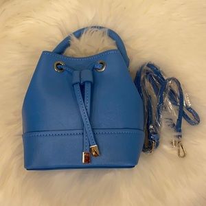 Small blue purse